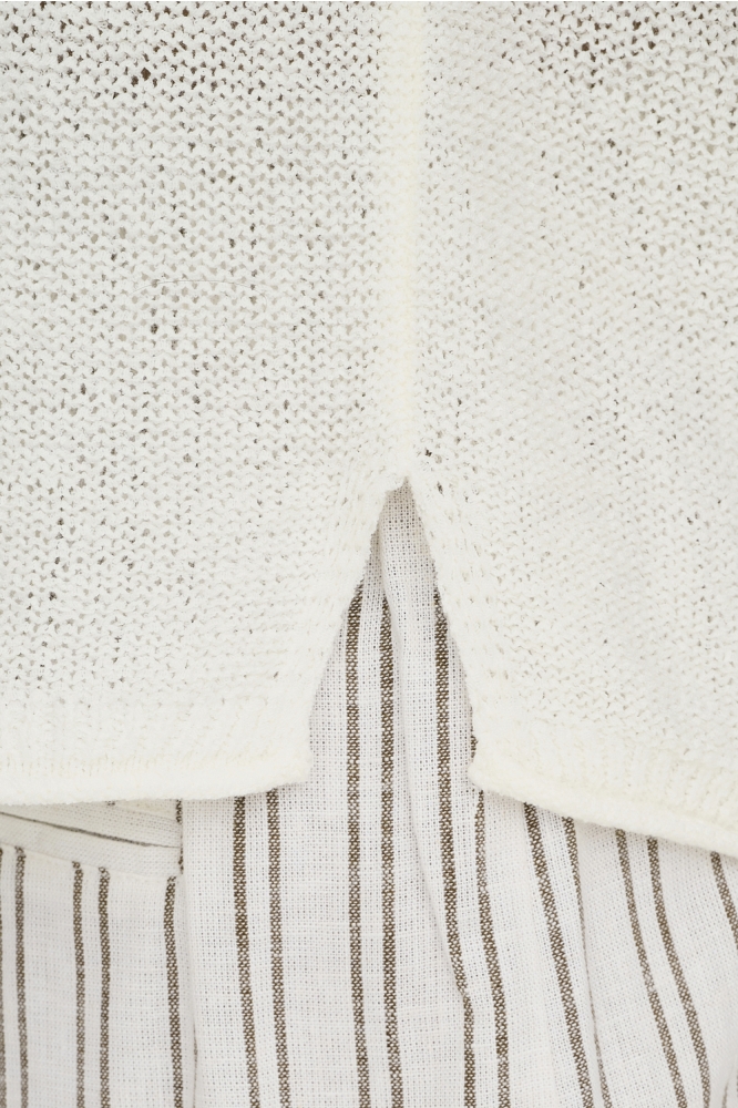 ONLSUNNY S/S PULLOVER KNT 15254282 CLOUD DANCER